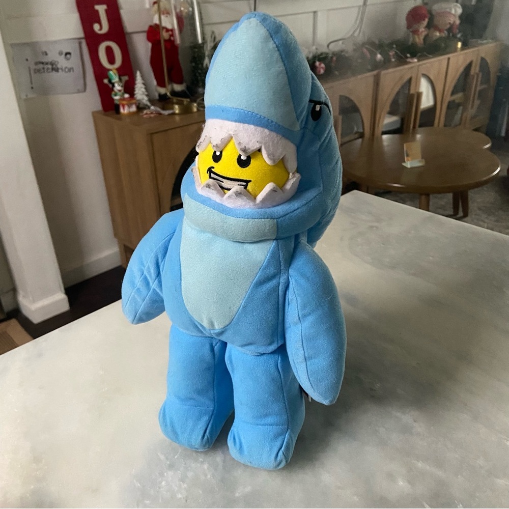 Lego Minifigure Shark Suit Guy 9" Plush Character